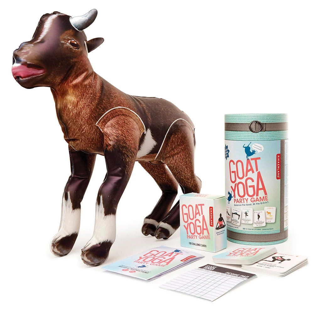 IsAlbi Gifts For Sisters Goat Yoga Party Game With Inflatable Goat 1 IsAlbi Gifts For Sisters Goat Yoga Party Game With Inflatable Goat