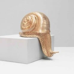 Sports And Outdoors Shelf Snail Decor | White Moose