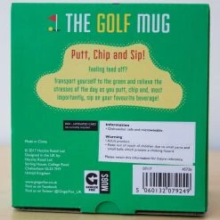 Curated Golfer's Novelty Putting Mug 18 Curated Golfer's Novelty Putting Mug