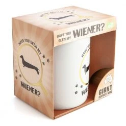 Mdi Giant Products "Have You Seen My Wiener?" Giant Coffee Mug