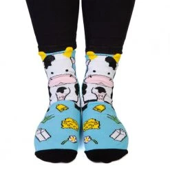 Mdi Holy Cow Hidden Message Socks Gifts For Sisters