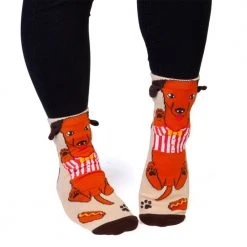 Mdi Hot Dog Dachshund Socks Gifts For Sisters