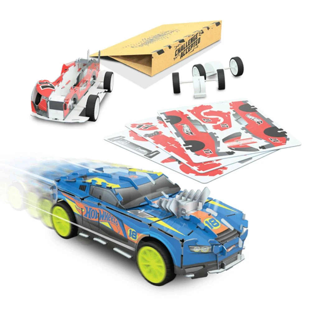 Jasnor Hot Wheels DIY Build & Race Street Racer Kit (Assorted Designs) Gifts For Boys 3 Jasnor Hot Wheels DIY Build & Race Street Racer Kit (Assorted Designs) Gifts For Boys