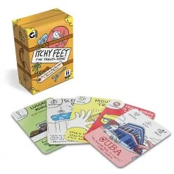 Curated Itchy Feet Travel Card Game Travel Gifts