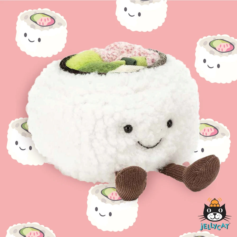 IsAlbi Jellycat Silly Sushi California Roll 1 IsAlbi Jellycat Silly Sushi California Roll