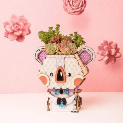 Jedko DIY Koala Planter Pot 3D 47 Piece Puzzle Homewares
