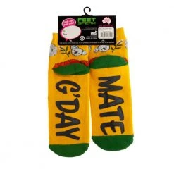 Mdi Hidden Message Koala Socks