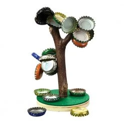 William Valentine Beer Gifts Magnetic Bottle Cap Tree