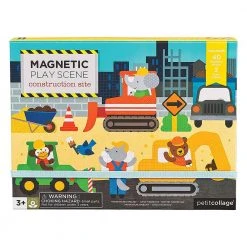 IsAlbi Travel Gifts Magnetic Play Scene | Construction Site
