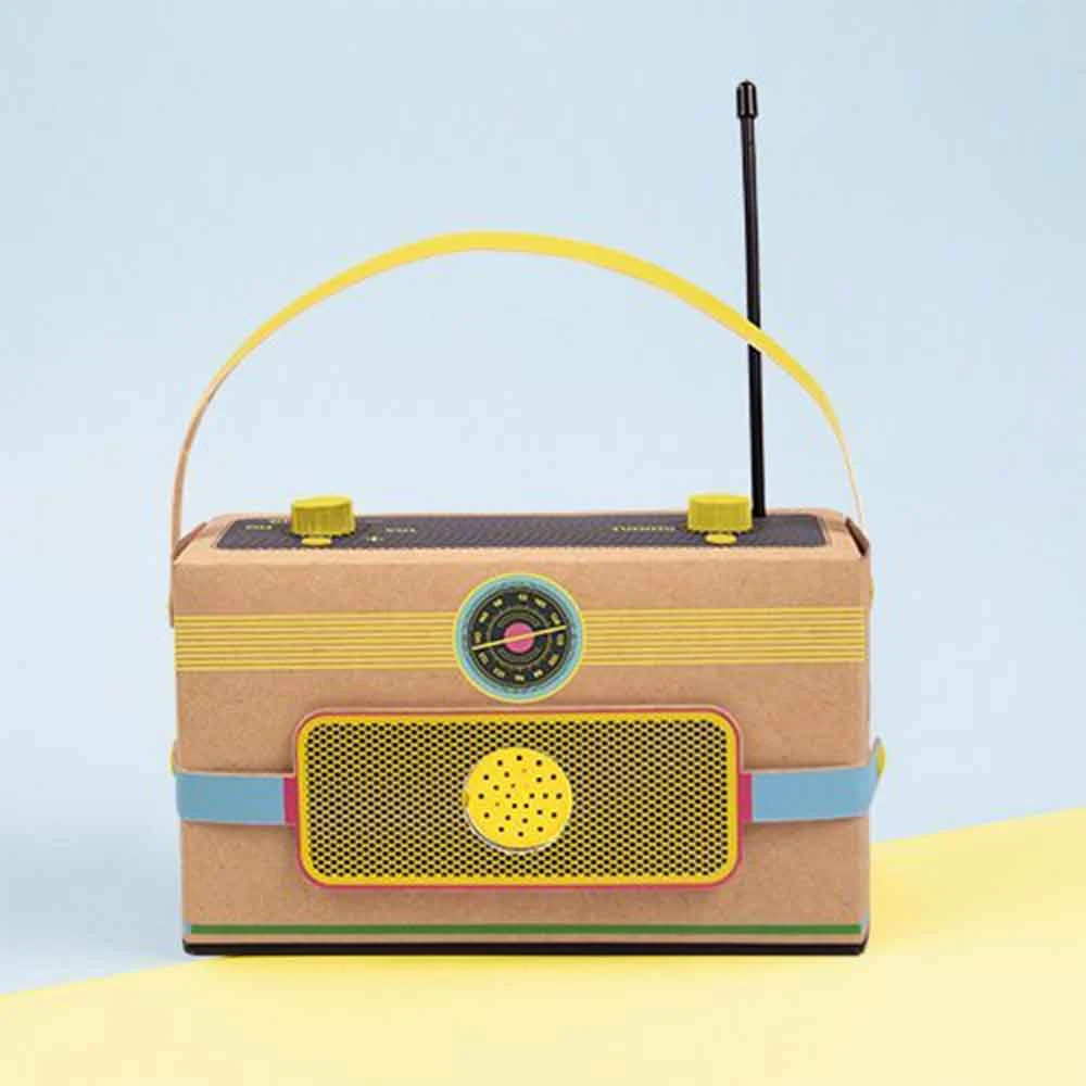 William Valentine Gifts For BFFs Make Your Own Cardboard FM Radio Kit 1 William Valentine Gifts For BFFs Make Your Own Cardboard FM Radio Kit