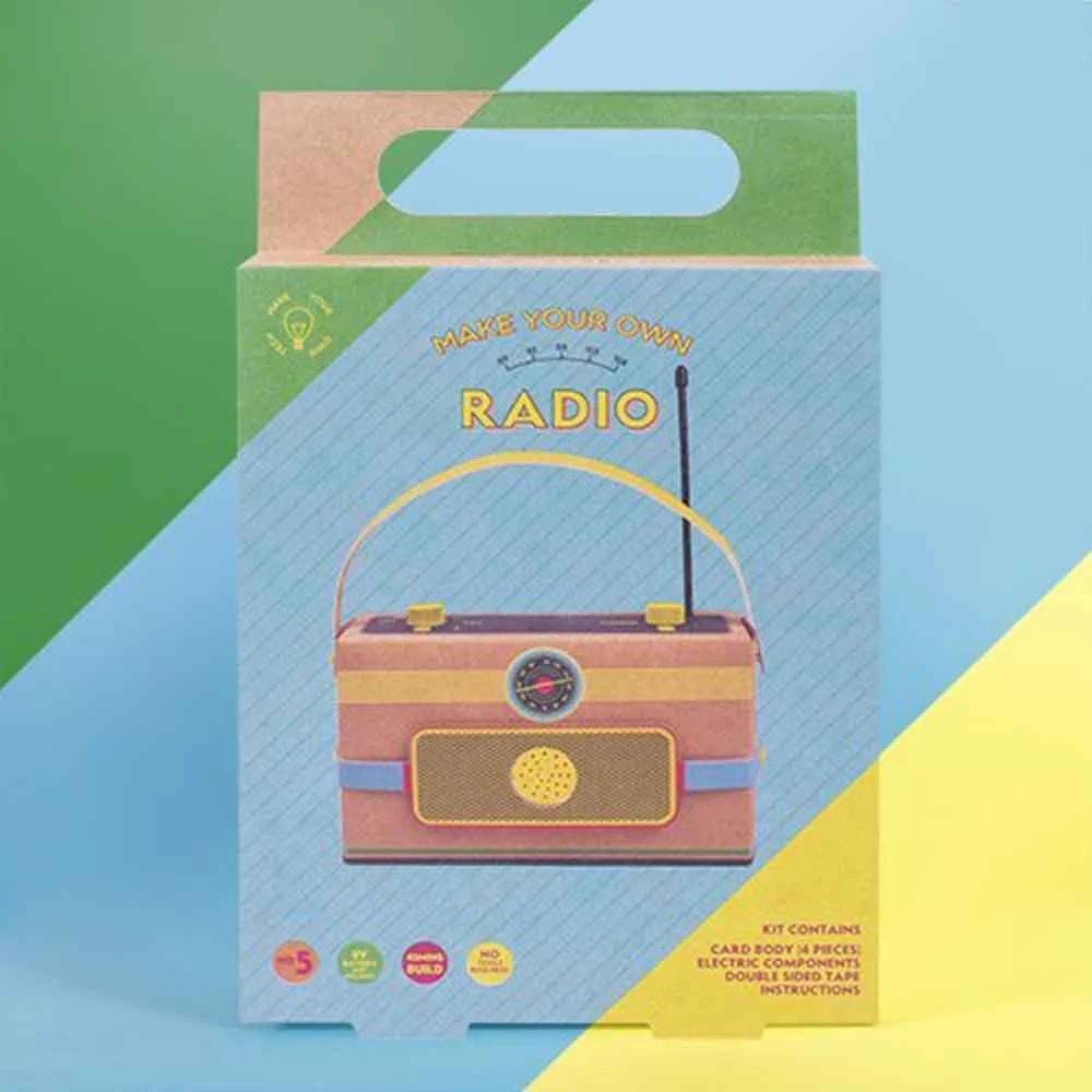 William Valentine Gifts For BFFs Make Your Own Cardboard FM Radio Kit 3 William Valentine Gifts For BFFs Make Your Own Cardboard FM Radio Kit