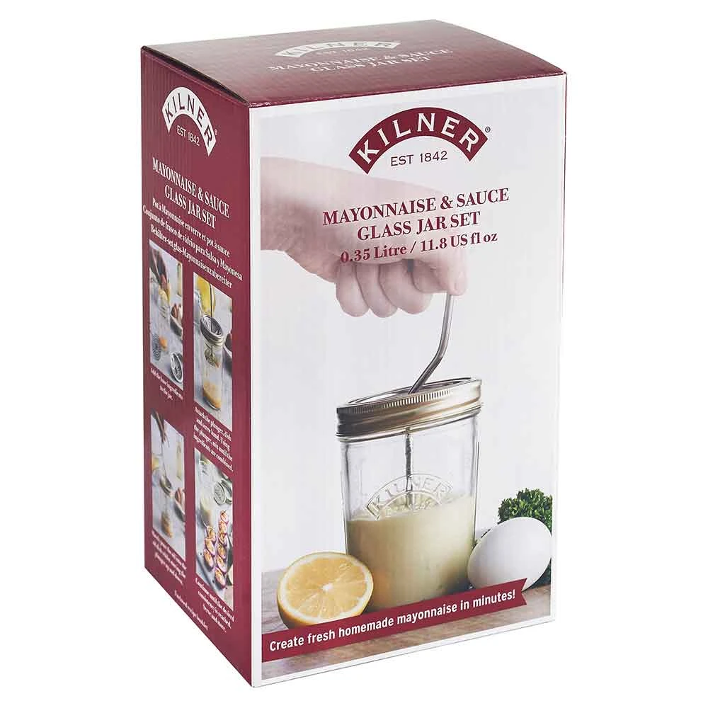 Sheldon & Hammond Mayonnaise & Sauce Jar Set Foodie 2 Sheldon & Hammond Mayonnaise & Sauce Jar Set Foodie