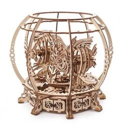 Ugears For Grandpa Mechanical Aquarium Model Kit