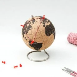 Until Mini Cork Globe By Suck UK Office Gifts