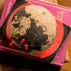 Until Mini Cork Globe By Suck UK Office Gifts