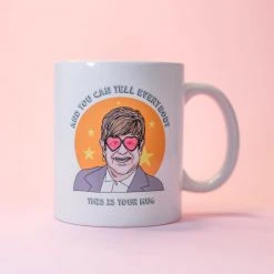 Bamamarama Office Gifts Elton John Your Mug