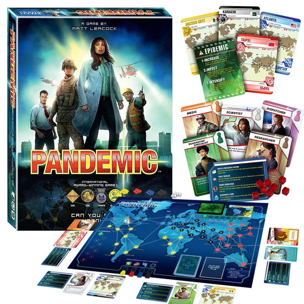 VR Distribution Pandemic Board Game | Can You Save Humanity? For Dad 1 VR Distribution Pandemic Board Game | Can You Save Humanity? For Dad