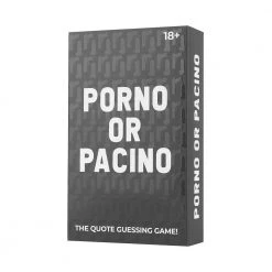 William Valentine Porno Or Pacino Guessing Game Cards Mens Novelty Gifts