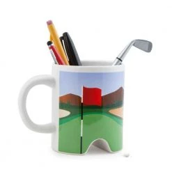 IsAlbi Putter Cup Golf Mug With Pen