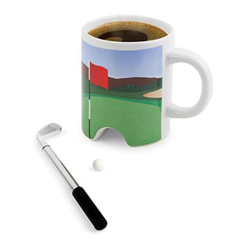 IsAlbi Putter Cup Golf Mug With Pen 1 IsAlbi Putter Cup Golf Mug With Pen
