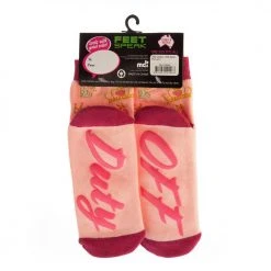 Mdi Gifts For Sisters Glittery Queen Mum Off Duty Non-Slip Socks
