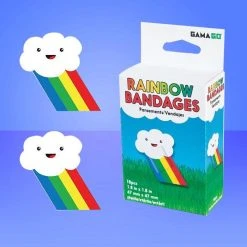 William Valentine Office Gifts Adhesive Rainbow Bandages