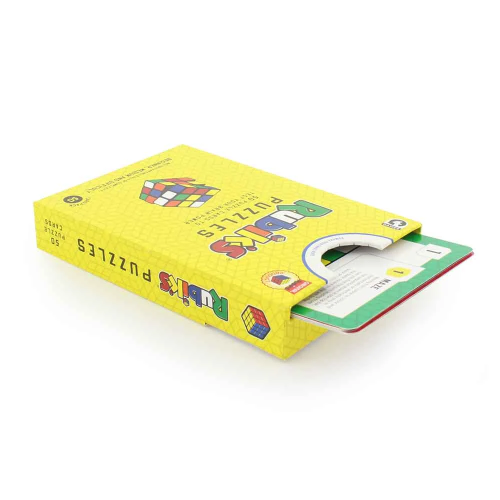 Curated Mens Novelty Gifts Rubik's Puzzle Cards 4 Curated Mens Novelty Gifts Rubik's Puzzle Cards