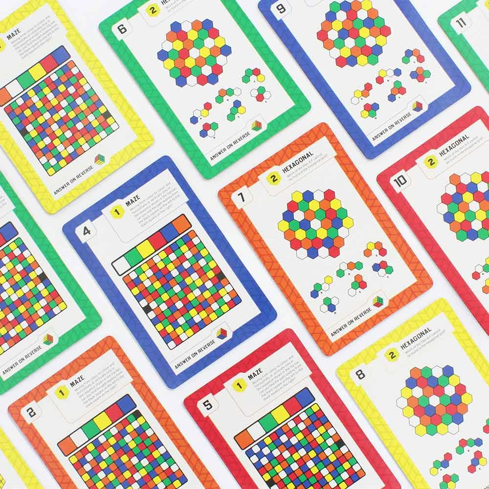 Curated Mens Novelty Gifts Rubik's Puzzle Cards 1 Curated Mens Novelty Gifts Rubik's Puzzle Cards