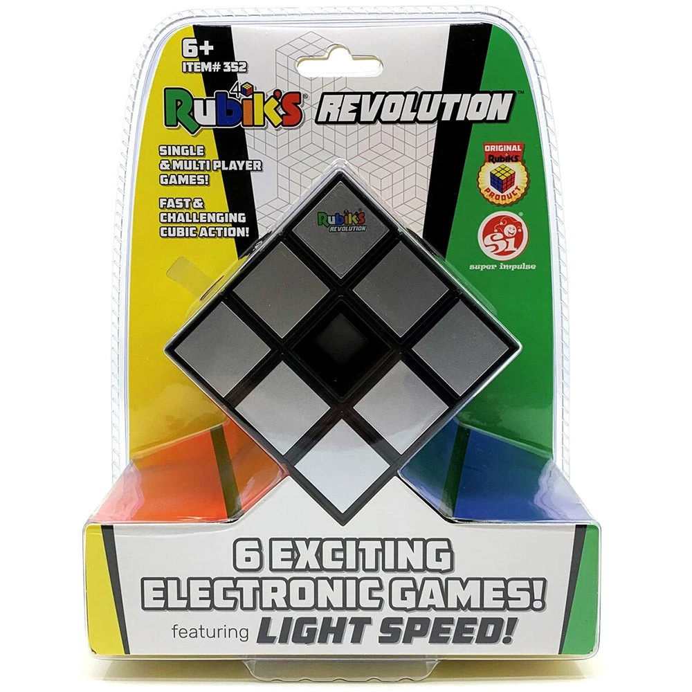 VR Distribution Rubik's Revolution Cube Electronic Puzzle Board Games For Kids 2 VR Distribution Rubik's Revolution Cube Electronic Puzzle Board Games For Kids