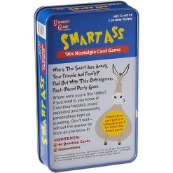 Jedko Smart Ass 90s Nostalgia Tin Mens Novelty Gifts