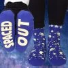 Mdi Spaced Out Secret Message Socks