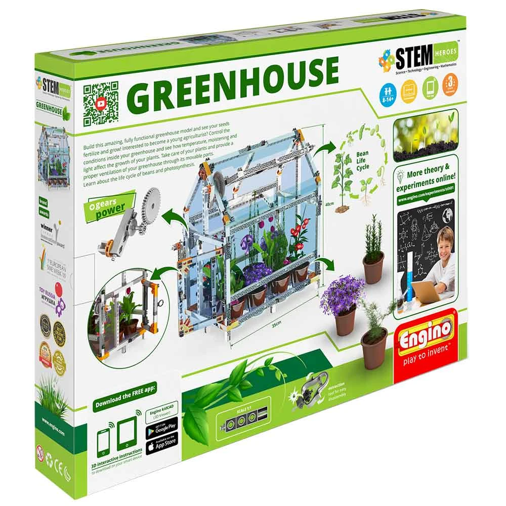 Johnco STEM Heroes Make Your Own Greenhouse Set Science STEM Toys 4 Johnco STEM Heroes Make Your Own Greenhouse Set Science STEM Toys