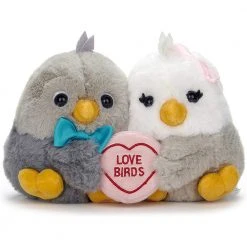 Jasnor Love Birds Plush Toy | Swizzels Love Hearts Gifts For Wives