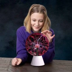 Heebiejeebies Tesla's Lamp Plasma Ball 8" Large Science STEM Toys