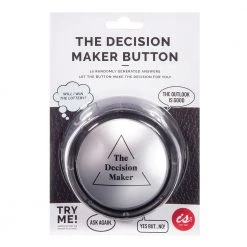 IsAlbi The Decision Maker Button Novelty Buttons