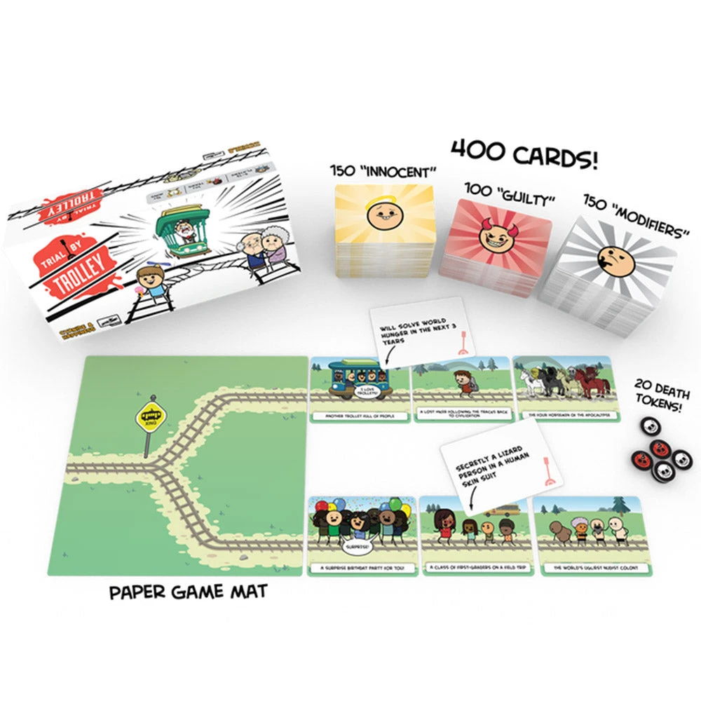 VR Distribution Trial By Trolley Party Game 2 VR Distribution Trial By Trolley Party Game