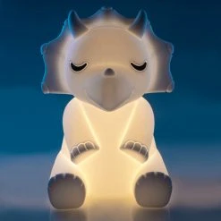 Mdi Triceratops Touch-Sensitive Rechargeable LED Night Light Homewares