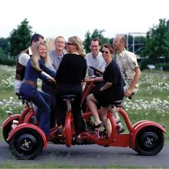 WTF Everything Seven Person Conference Meeting Tricycle