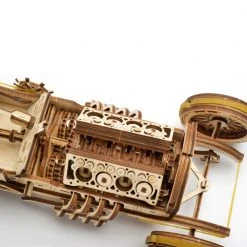 Man Cave Gifts Ugears U-9 Grand Prix Car Model Kit
