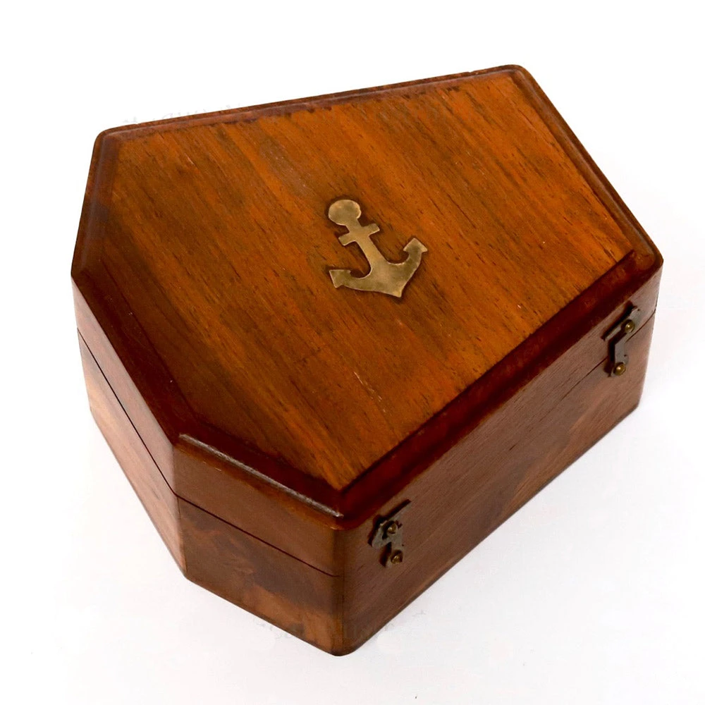 Vintage Nautical Man Cave Gifts Nautical Vintage Style Sextant With Wooden Case 2 Vintage Nautical Man Cave Gifts Nautical Vintage Style Sextant With Wooden Case