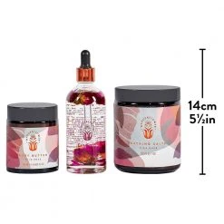 IsAlbi Gifts For Sisters Time To Unwind Wild Rose Bath Set