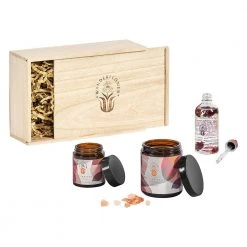 IsAlbi Gifts For Sisters Time To Unwind Wild Rose Bath Set