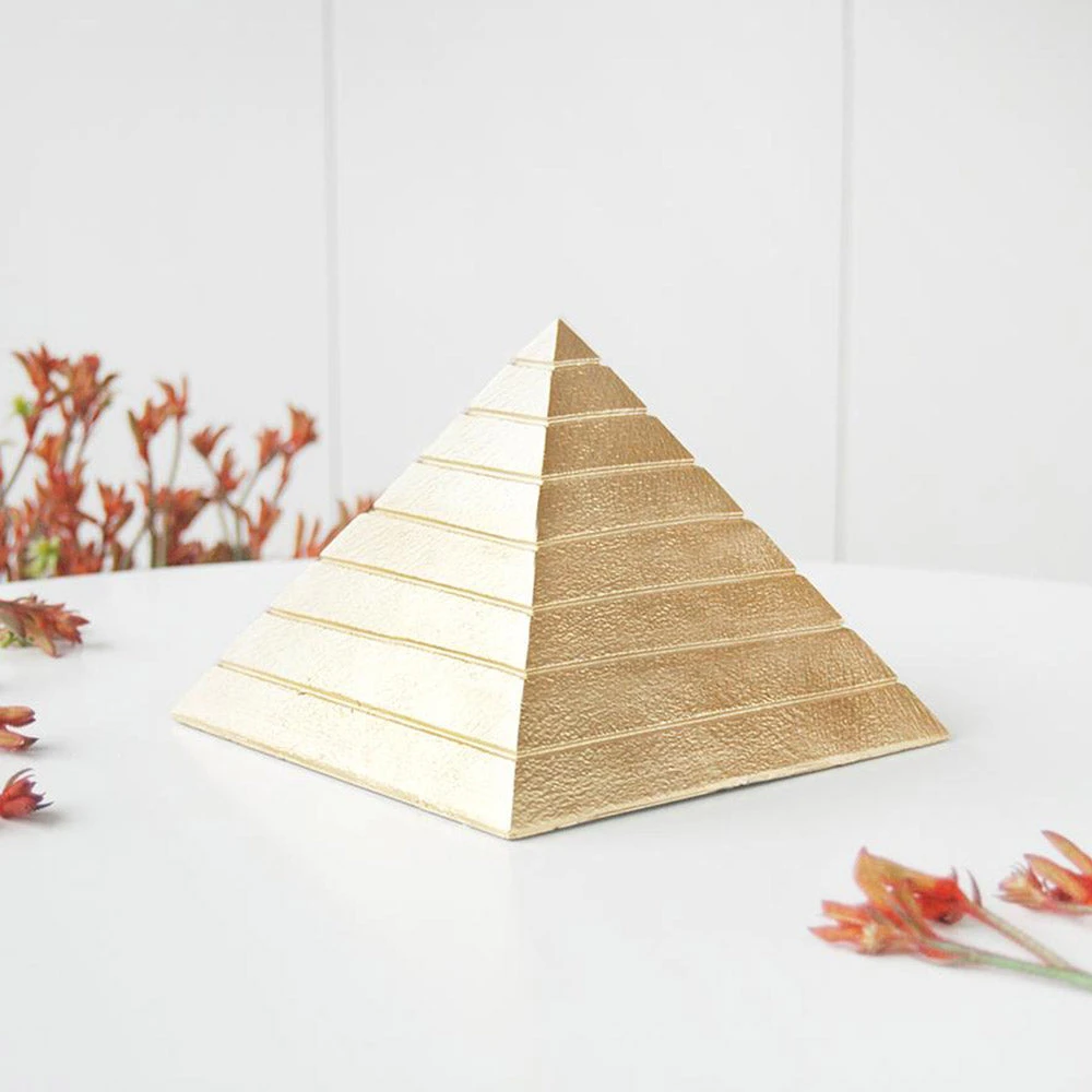 White Moose Gifts For Wives Gold Pyramid Jewellery Storage Box 2 White Moose Gifts For Wives Gold Pyramid Jewellery Storage Box