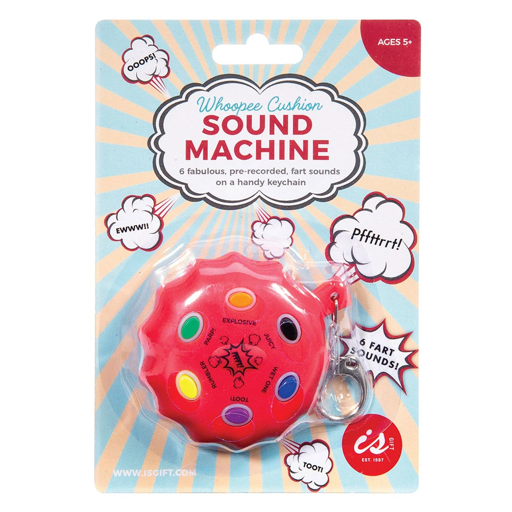 IsAlbi Mens Novelty Gifts Whoopee Cushion Sound Machine Keyring 6 IsAlbi Mens Novelty Gifts Whoopee Cushion Sound Machine Keyring