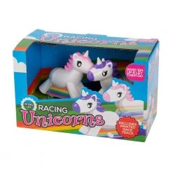 William Valentine Office Gifts Wind-Up Racing Unicorns | Set Of 2