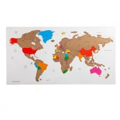 Mdi Magnetic World Travel Scratch Map Travel Gifts