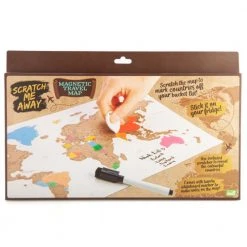 Mdi Magnetic World Travel Scratch Map Travel Gifts