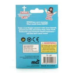 Mdi WWJD What Would Jesus Drink? Flask Novelty